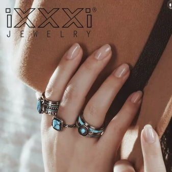 iXXXi Rondelle à Bijoux Vintage Turquoise 2mm