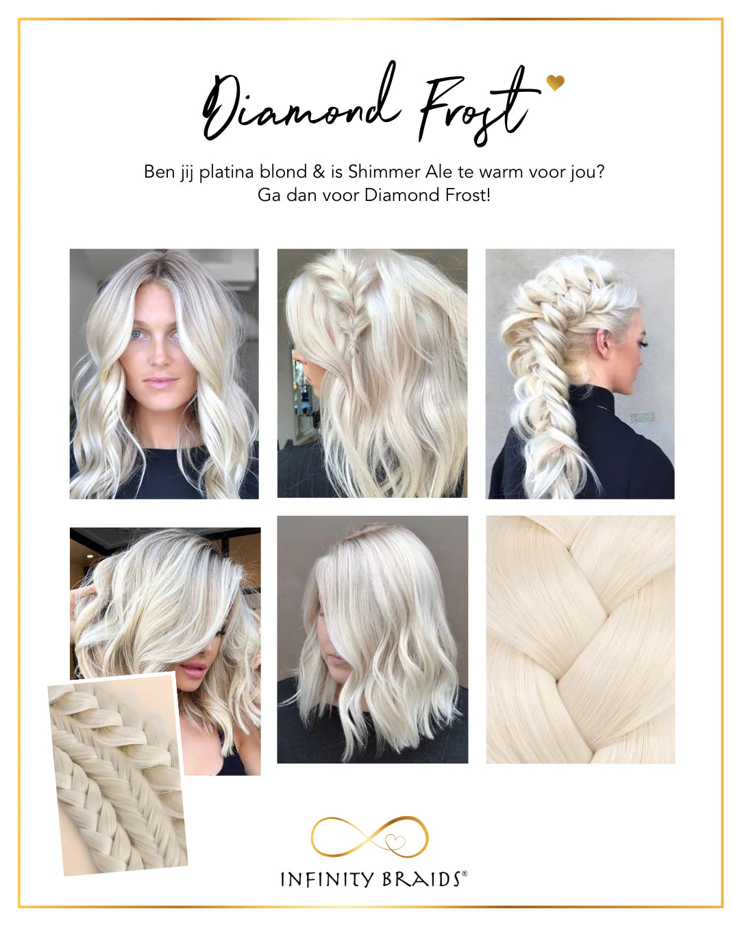 Infinity Braids Vienne Diamond Frost