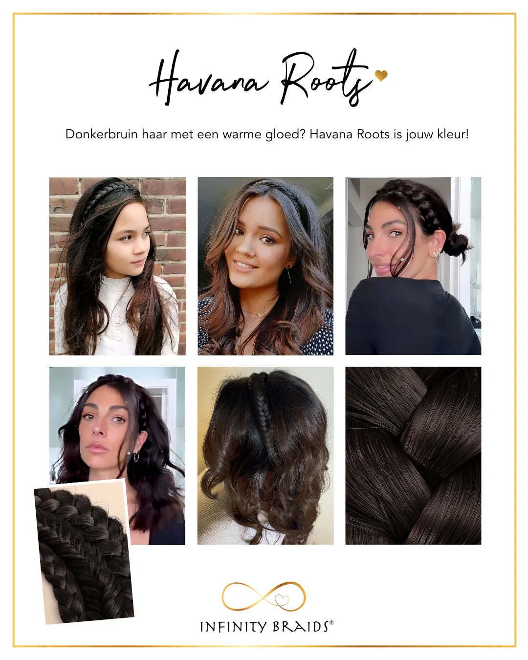 Infinity Braids Lizzy Havana Racines