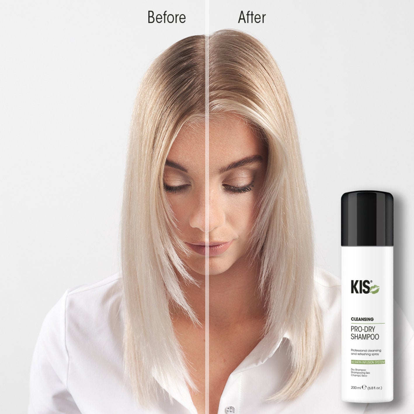 KIS CARE Pro Shampoing Sec 200 ml