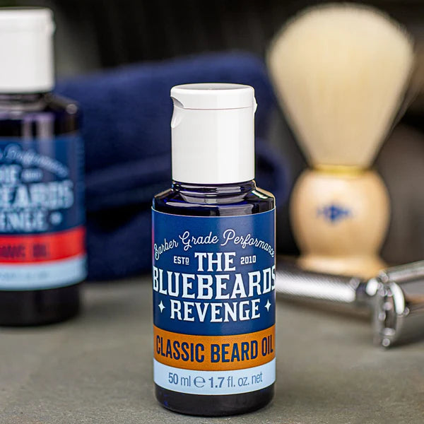 Huile à barbe mélange Bluebeards Revenge Classic 50 ml.