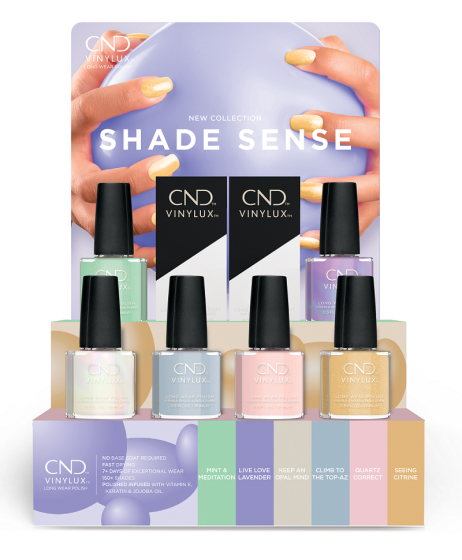 Cnd Vinylux Shade Sense Collection Printemps 2023