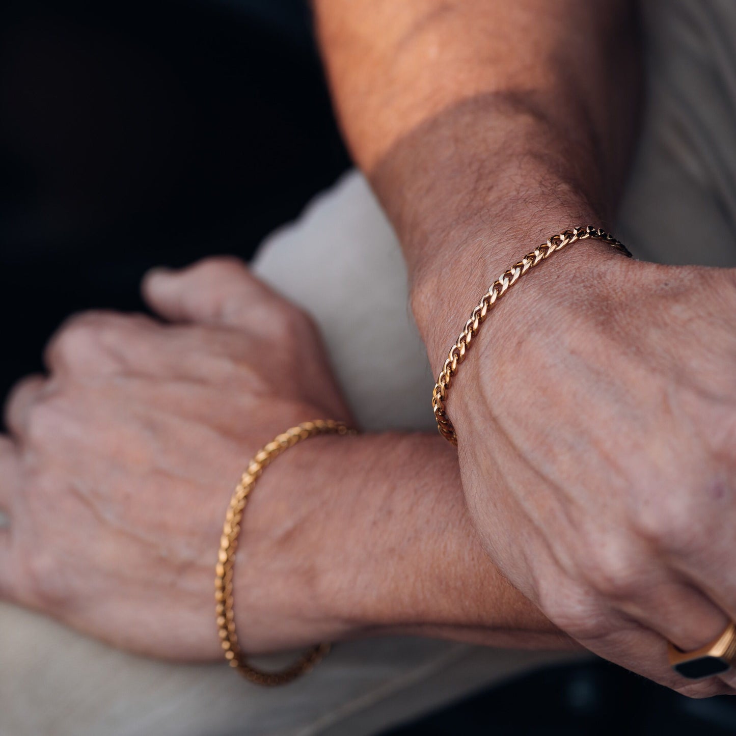 iXXXi Bracelet Homme Chaîne Plate