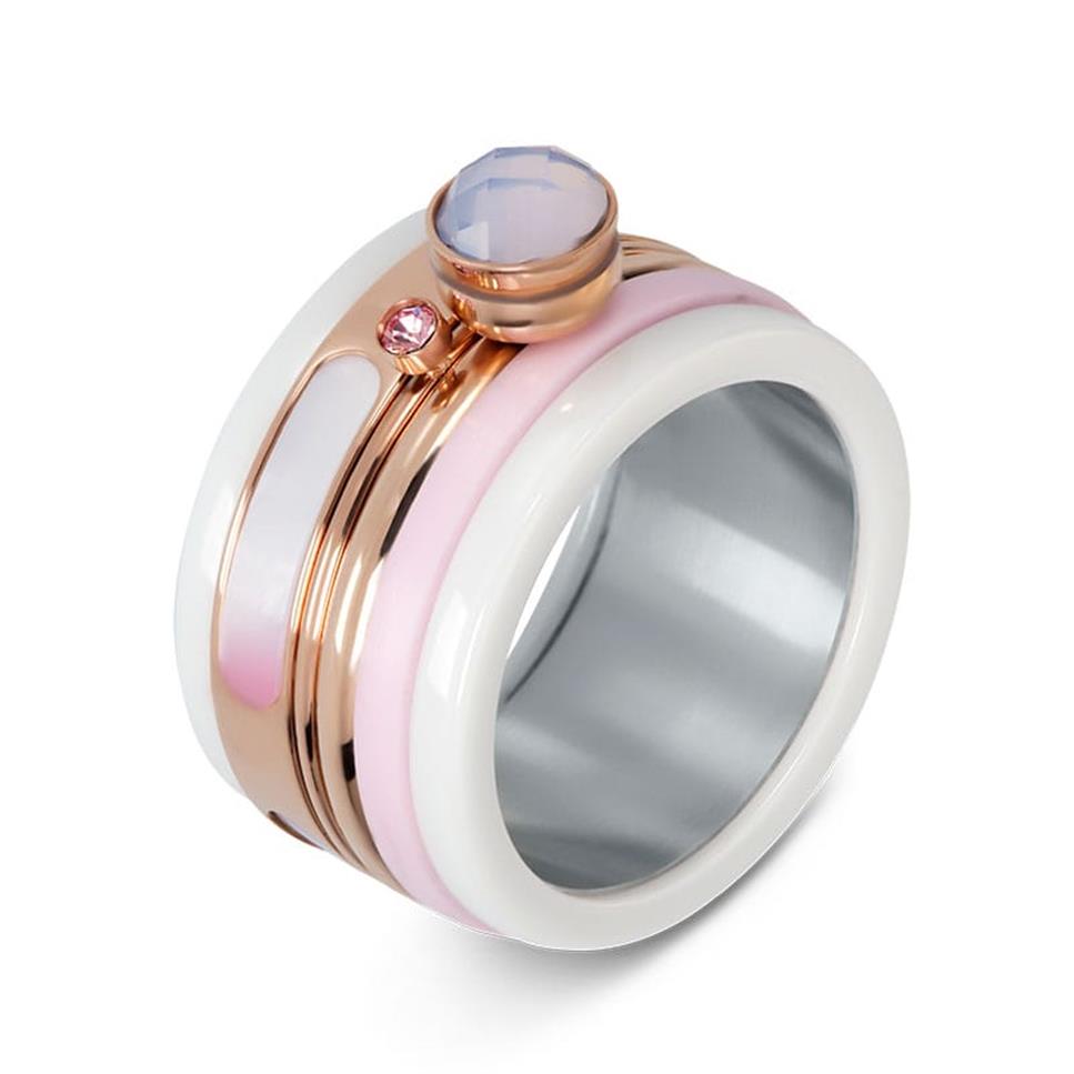iXXXi Rondelle à Bijoux Céramique Rose 2mm