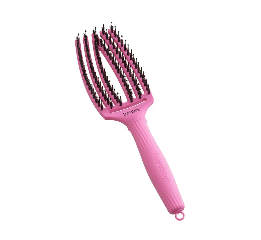 Olivia Garden Fingerbrush Boar & Nylon Think Pink 2024