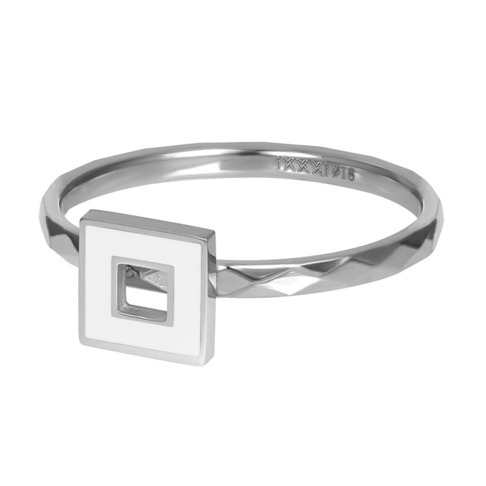 iXXXi Bague de Remplissage de Bijoux Carré Artistique 2mm