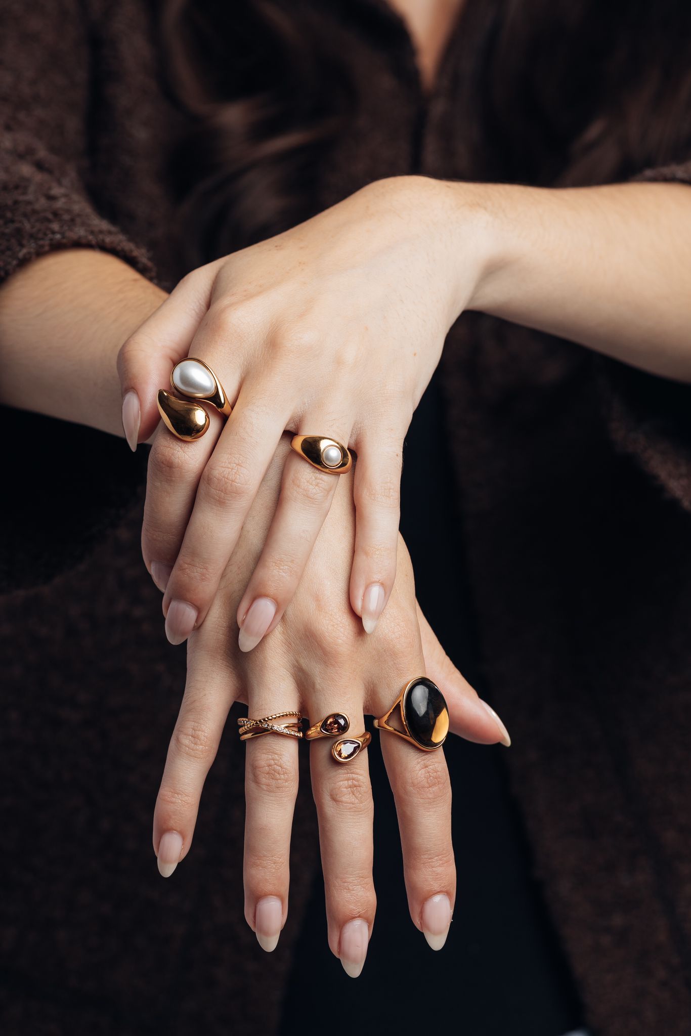 iXXXi Fame Ring Mirage Brown