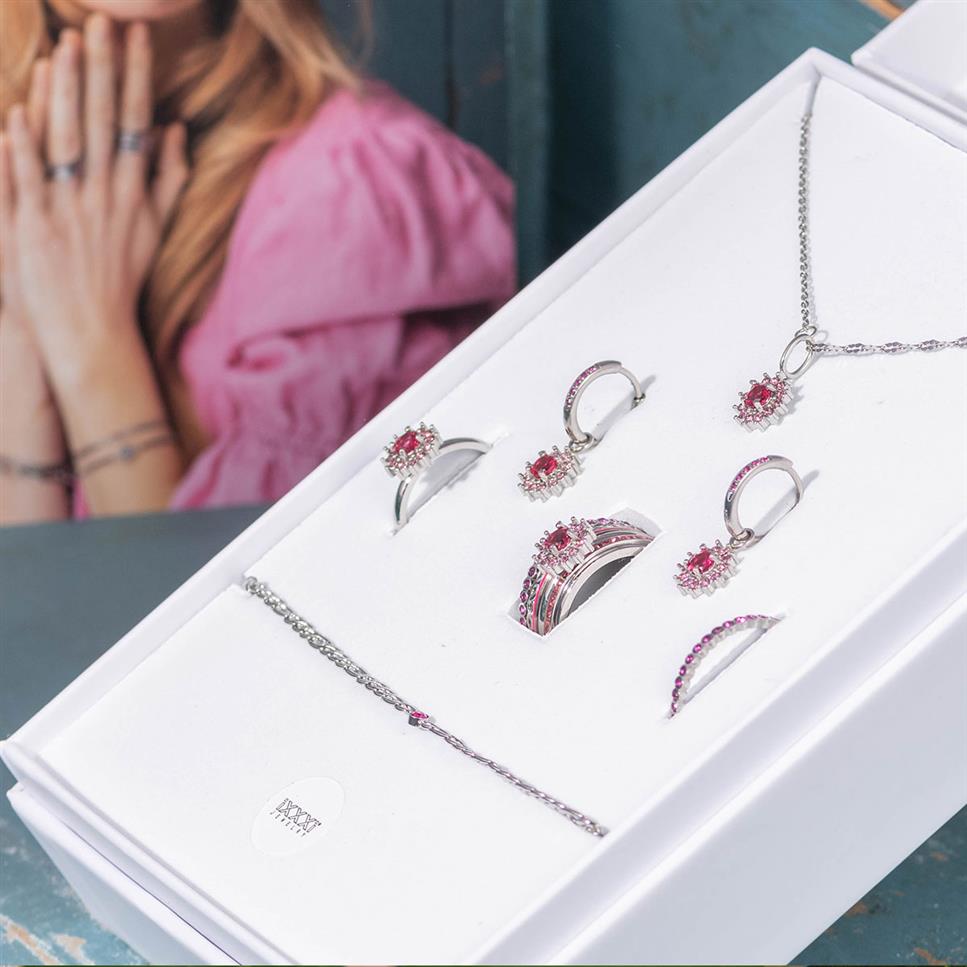 iXXXi Créoles Charms Lucia Fuchsia