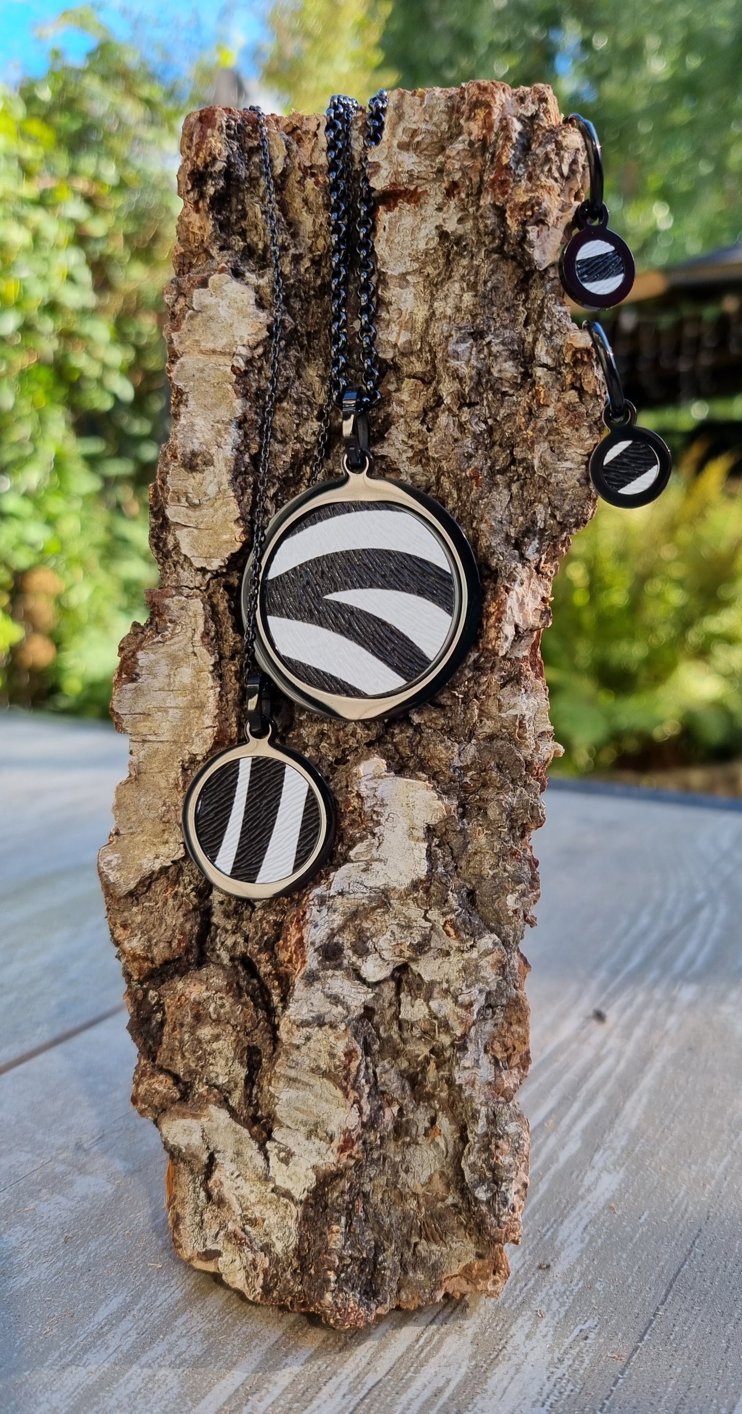 iXXXi Bijoux Pendentif Zèbre 38mm