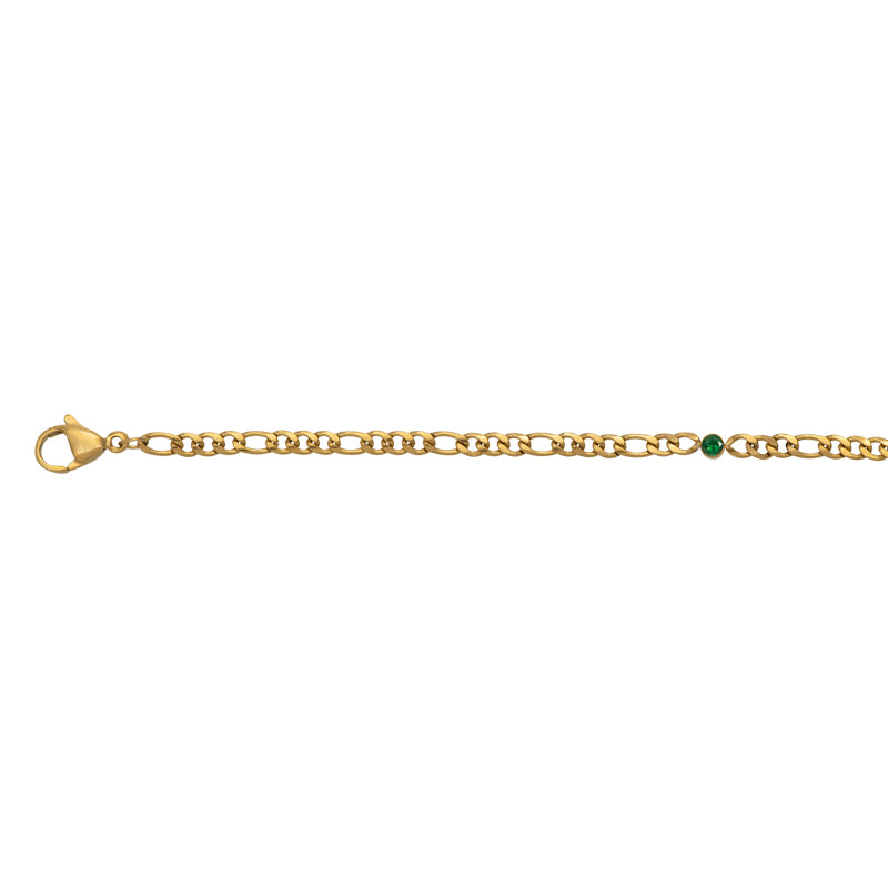 iXXXi Jewelry Ankle strap Memories Emerald