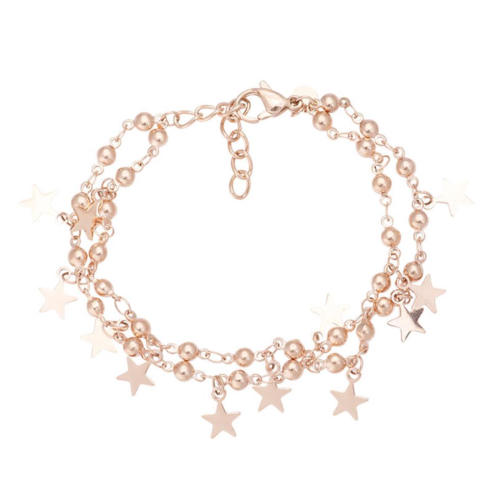 iXXXi Jewelry Sangle de cheville Étoiles éblouissantes