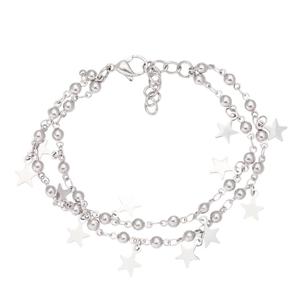 iXXXi Jewelry Sangle de cheville Étoiles éblouissantes