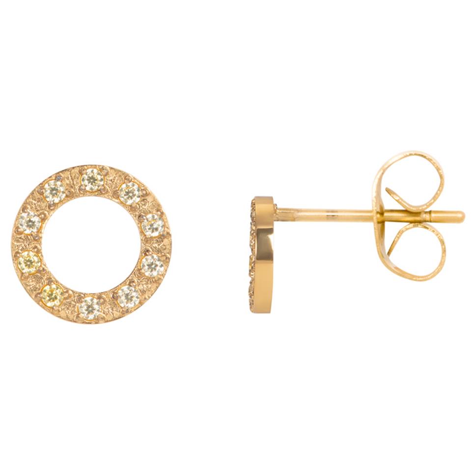 iXXXi Clous d'oreilles Cercle Pierre 10mm