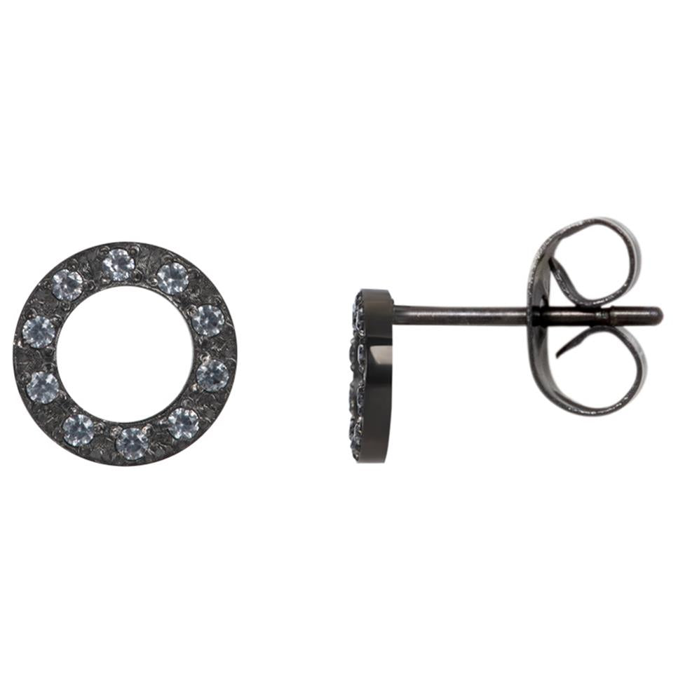 iXXXi Clous d'oreilles Cercle Pierre 10mm