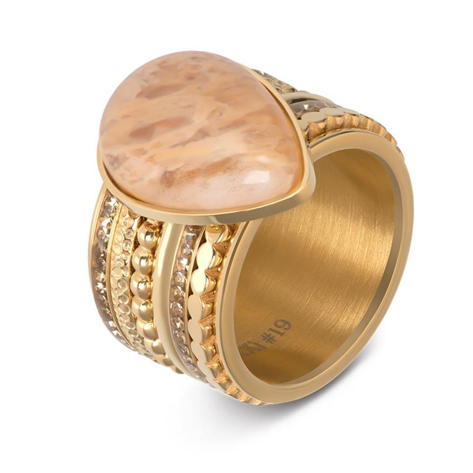 iXXXi Bague de Remplissage de Bijoux Pierre Royale Goutte 2mm