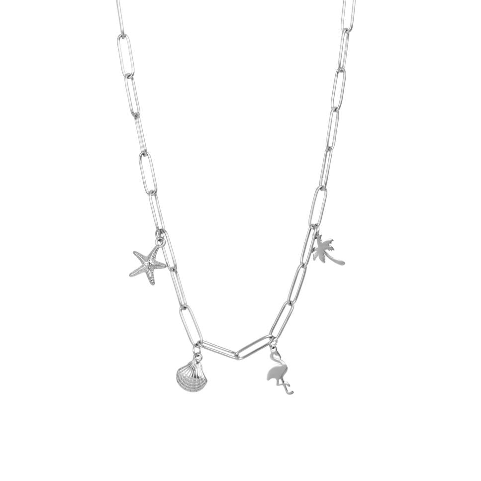 iXXXi Bijoux Collier avec breloques 40cm