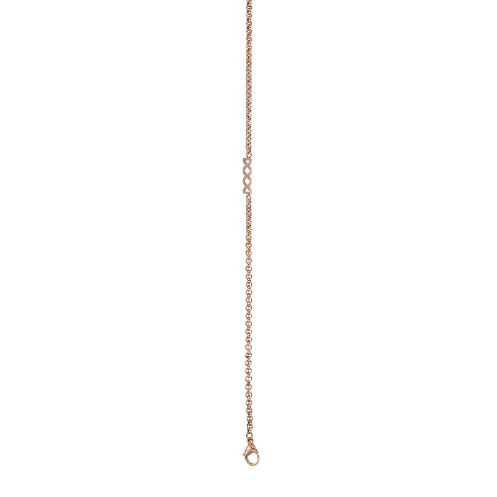 iXXXi Bijoux Collier 3mm avec logo 80cm
