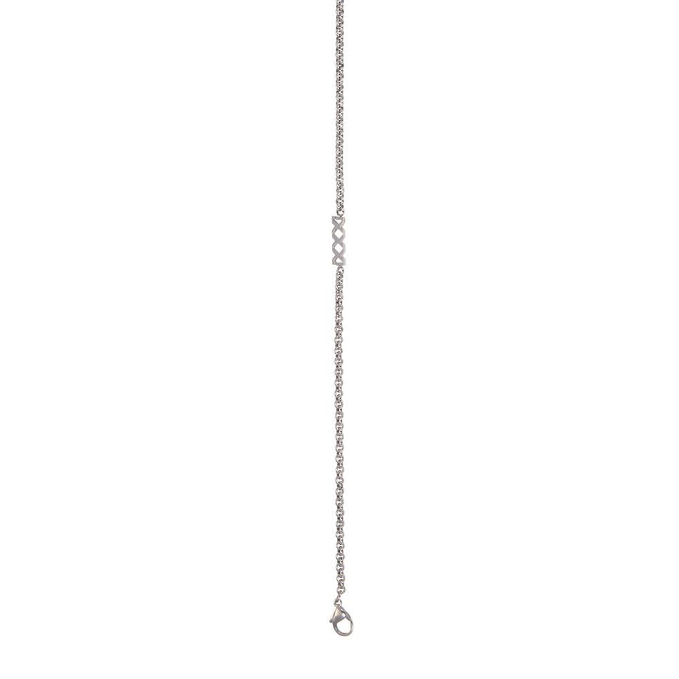 iXXXi Bijoux Collier 3mm avec logo 80cm