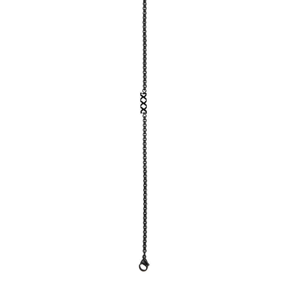 iXXXi Bijoux Collier 3mm avec logo 80cm