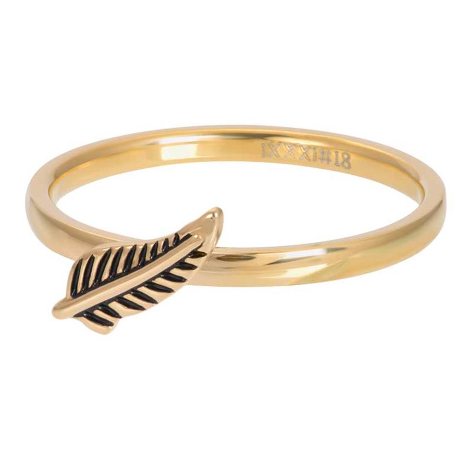 iXXXi Bague de Remplissage Bijoux Symbole Plume 2mm