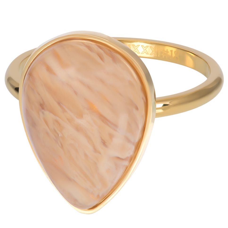 iXXXi Bague de Remplissage de Bijoux Pierre Royale Goutte 2mm