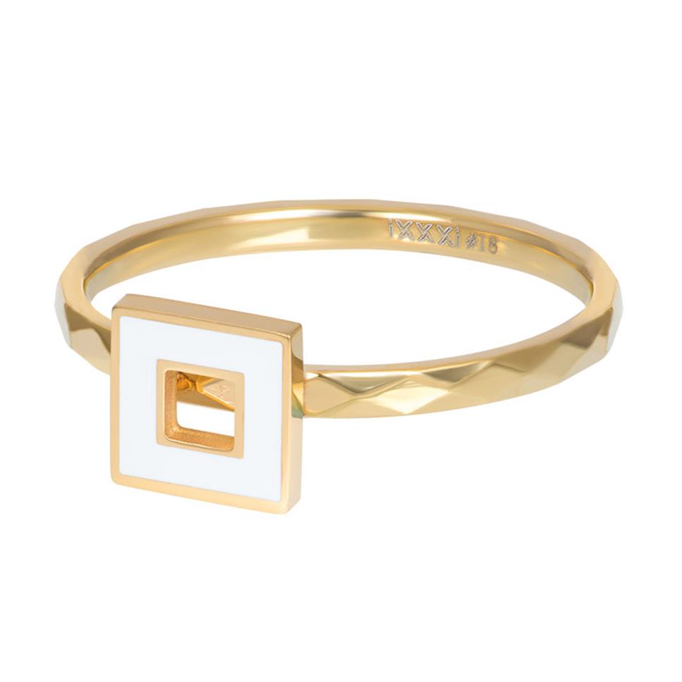 iXXXi Bague de Remplissage de Bijoux Carré Artistique 2mm