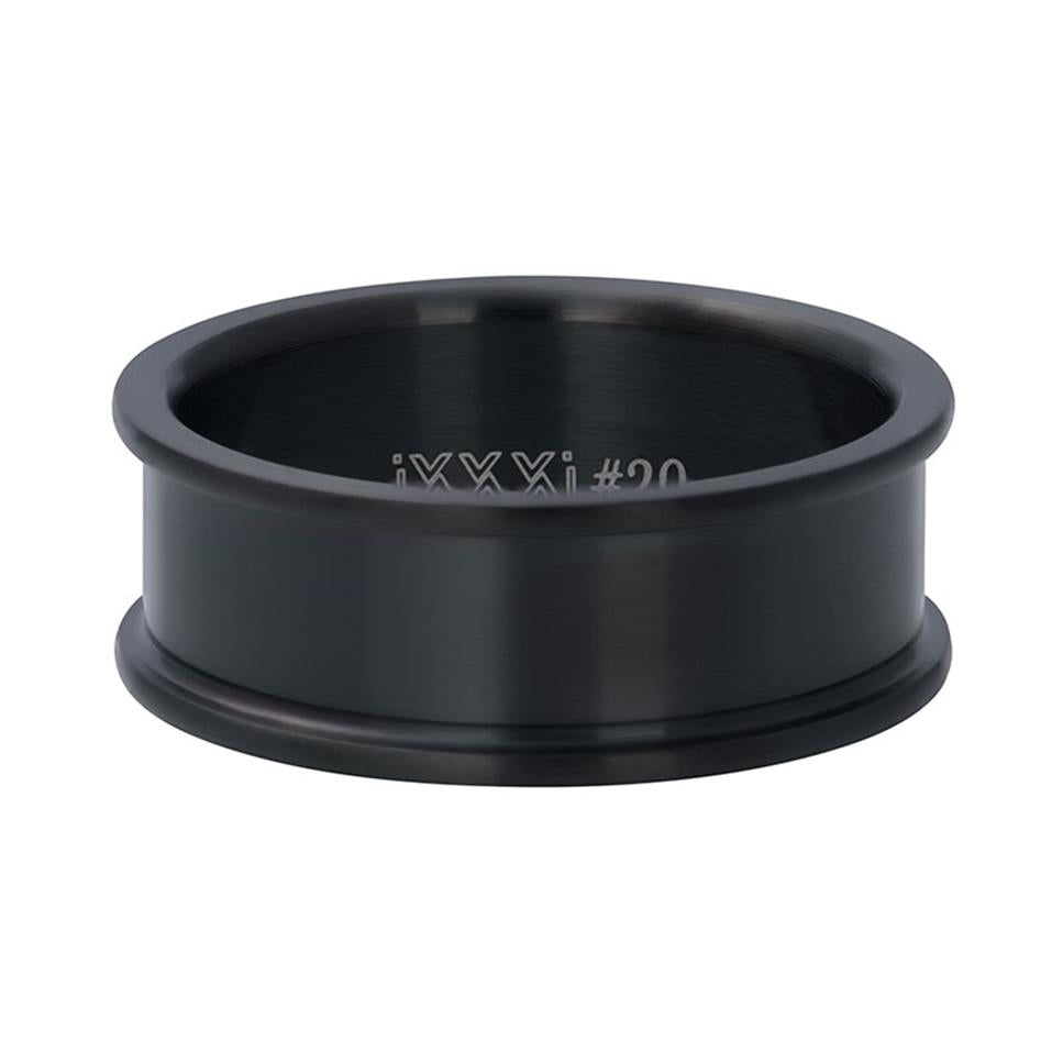 iXXXi Homme Bague de base Noir 8 mm