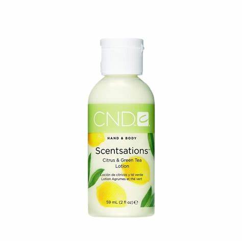 LOTION AGRUMES ET THÉ VERT CND SCENTSATIONS