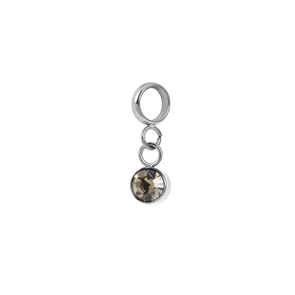 iXXXi Connect Charm Stone Diamant Noir