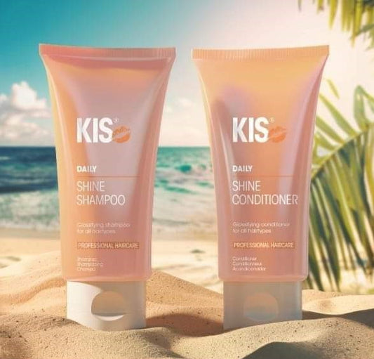 KIS Set Daily Shine Shampoo 50 ml en Kis Daily Shine Conditioner 50 ml.