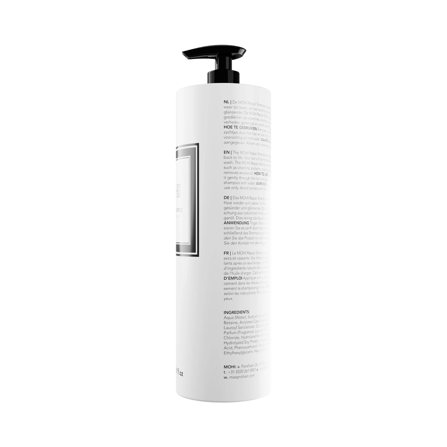 Mohi Shampooing Réparateur Cheveux 1000ml