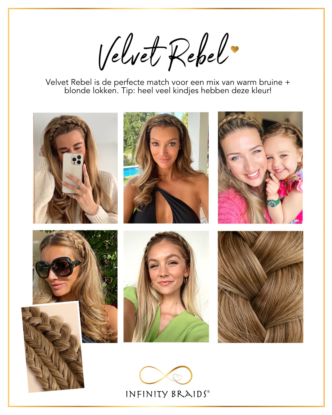 Infinity Braids Jolie Velvet Rebelle