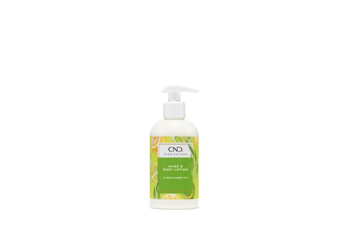 LOTION AGRUMES ET THÉ VERT CND SCENTSATIONS