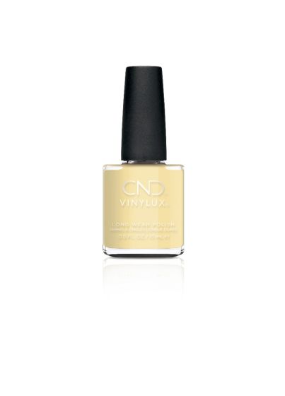 CND VINYLUX SMILE MAKER #374 - un jaune doux et joyeux