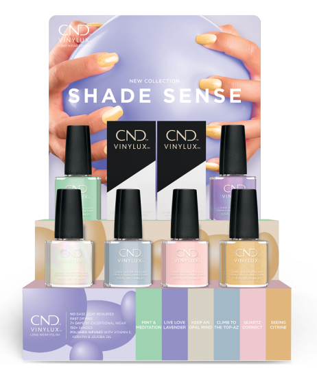 Cnd Vinylux Shade Sense Collection Printemps 2023 