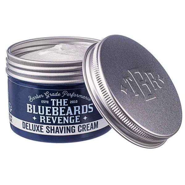 La crème à raser Bluebeards Revenge Deluxe 100 ml.q