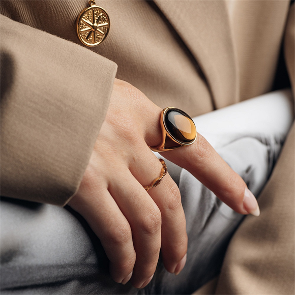 iXXXi Fame Ring Mirage Brown