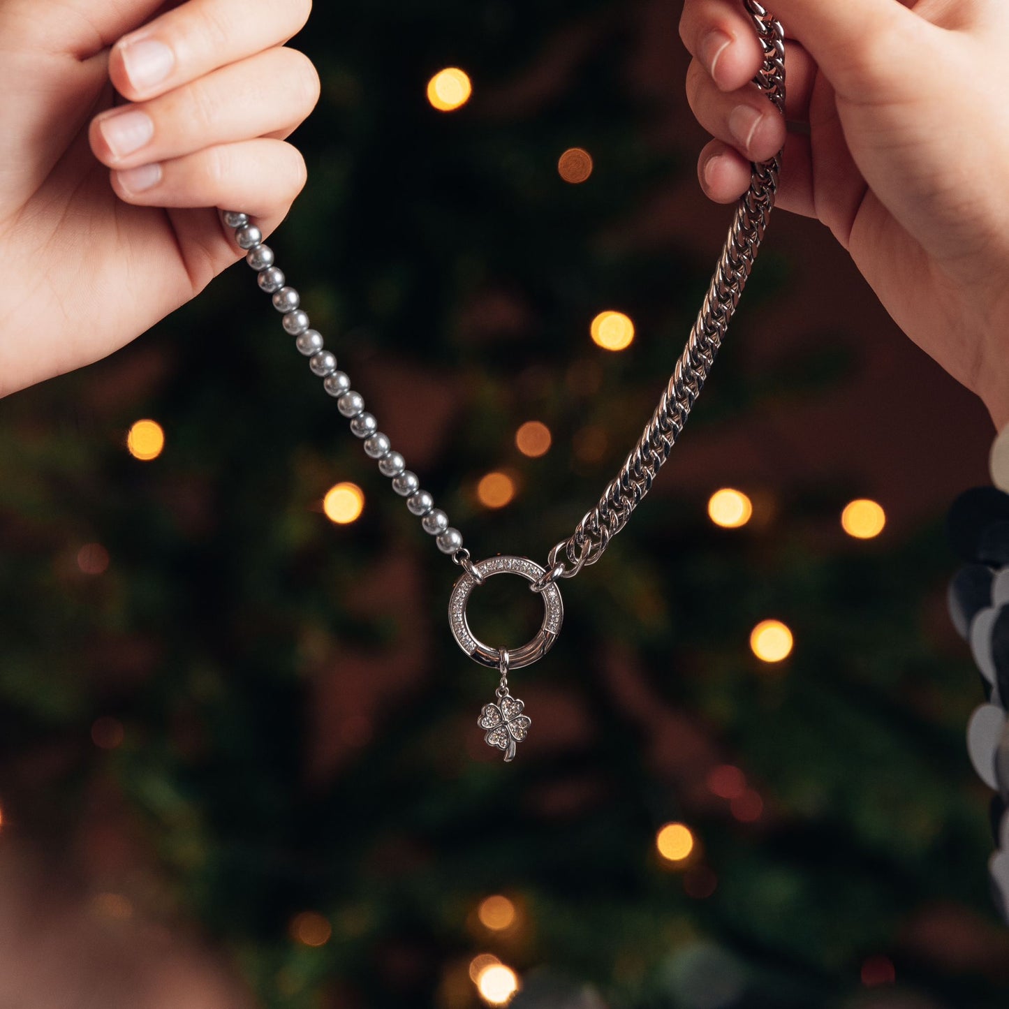 iXXXi Connect Charm Trèfle porte-bonheur