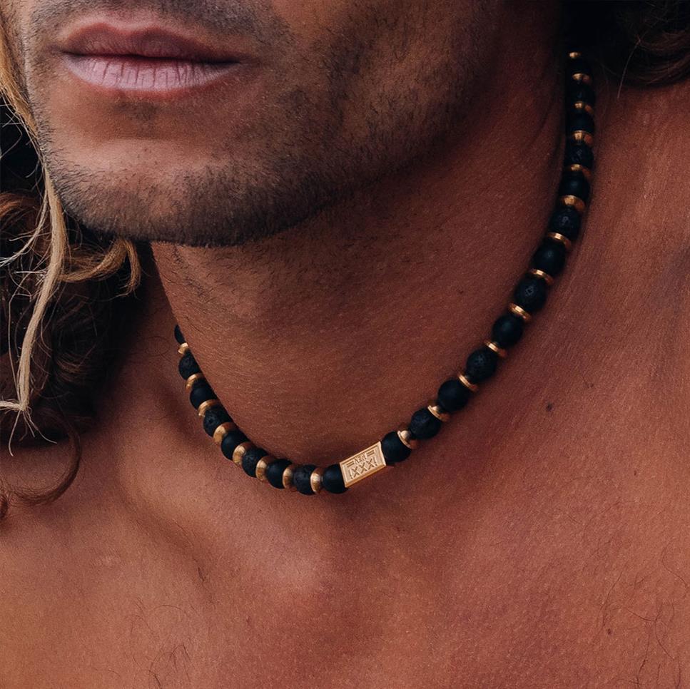 iXXXi Men Collier disque Boho