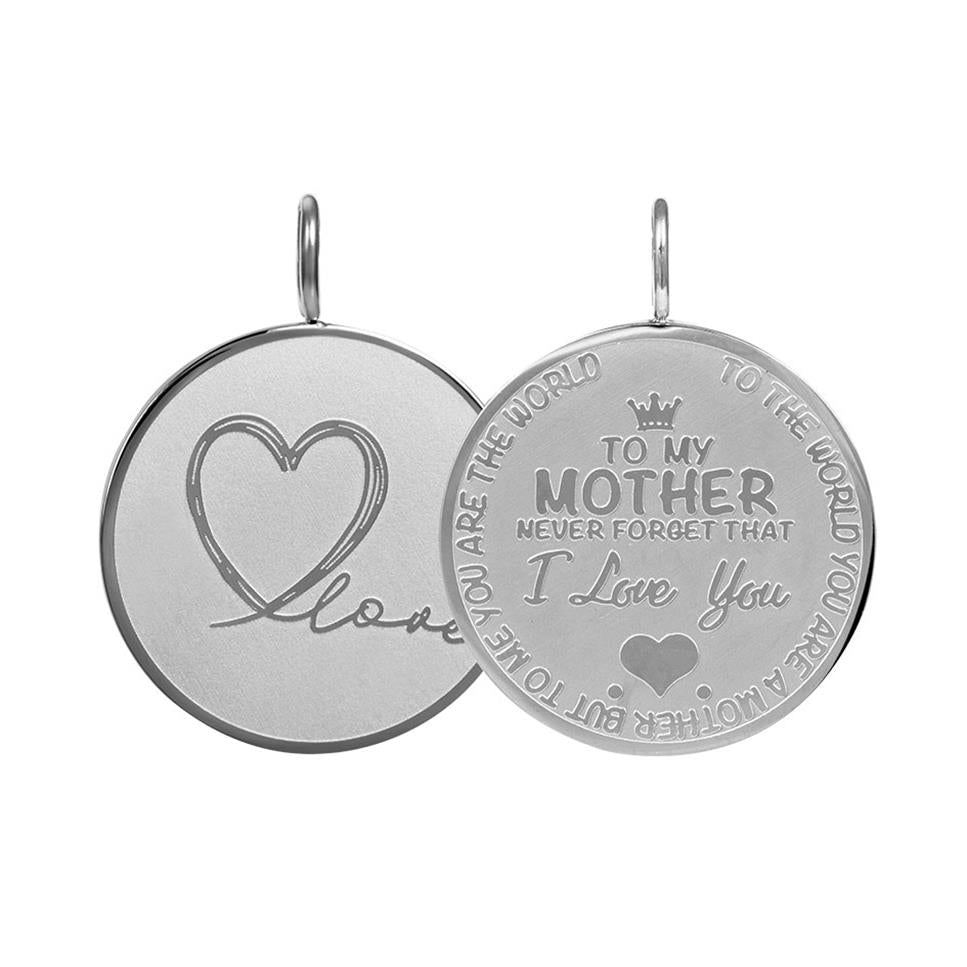 iXXXi Bijoux Pendentif Mère Amour Grand