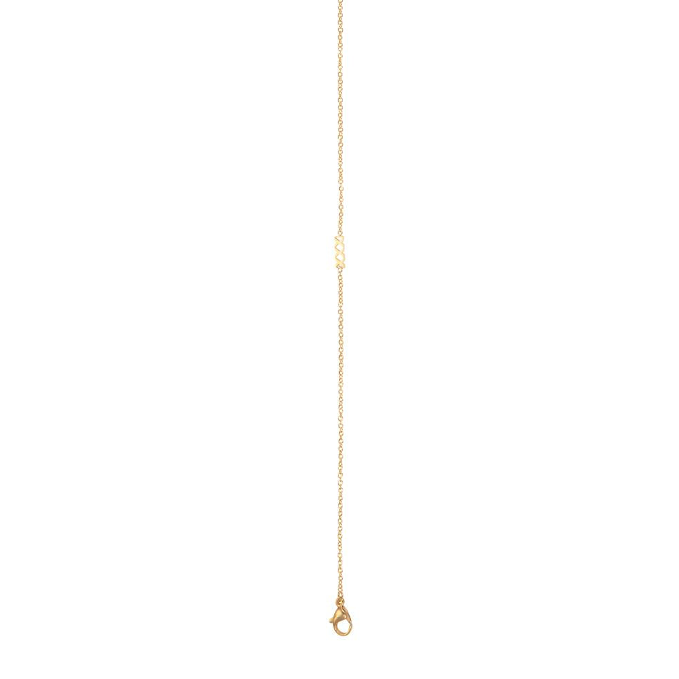 Collier bijoux iXXXi 1mm avec logo 40cm