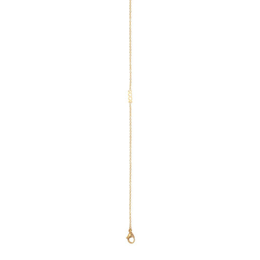 Collier bijoux iXXXi 1mm avec logo 40cm